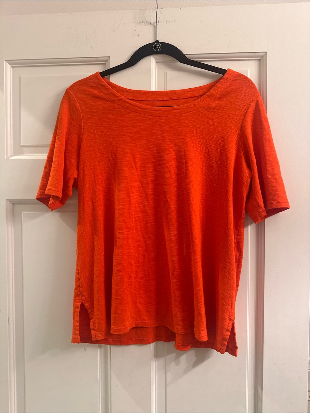 EUC JJill Bright Orange Women's Short Sleeve Top - Brand: